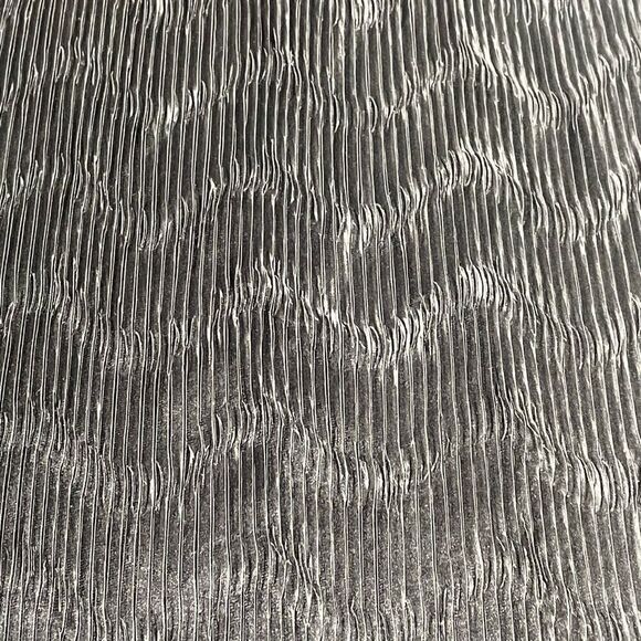 Worthington Black Semi Sheer Chevron Crinkle Goddess Tank - Picture 4 of 9